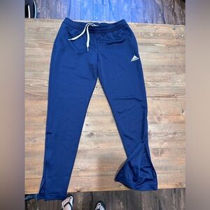 Adidas aeroready joggers w zipper on each leg